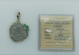 Concepcion Coin Emeralds